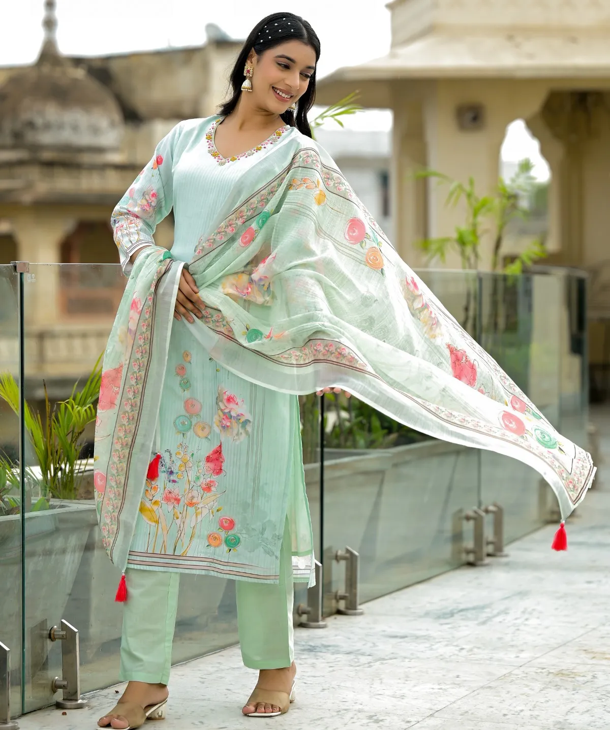 Label khoj Khazana Linen Wholesale Readymade Salwar Suit Collection
