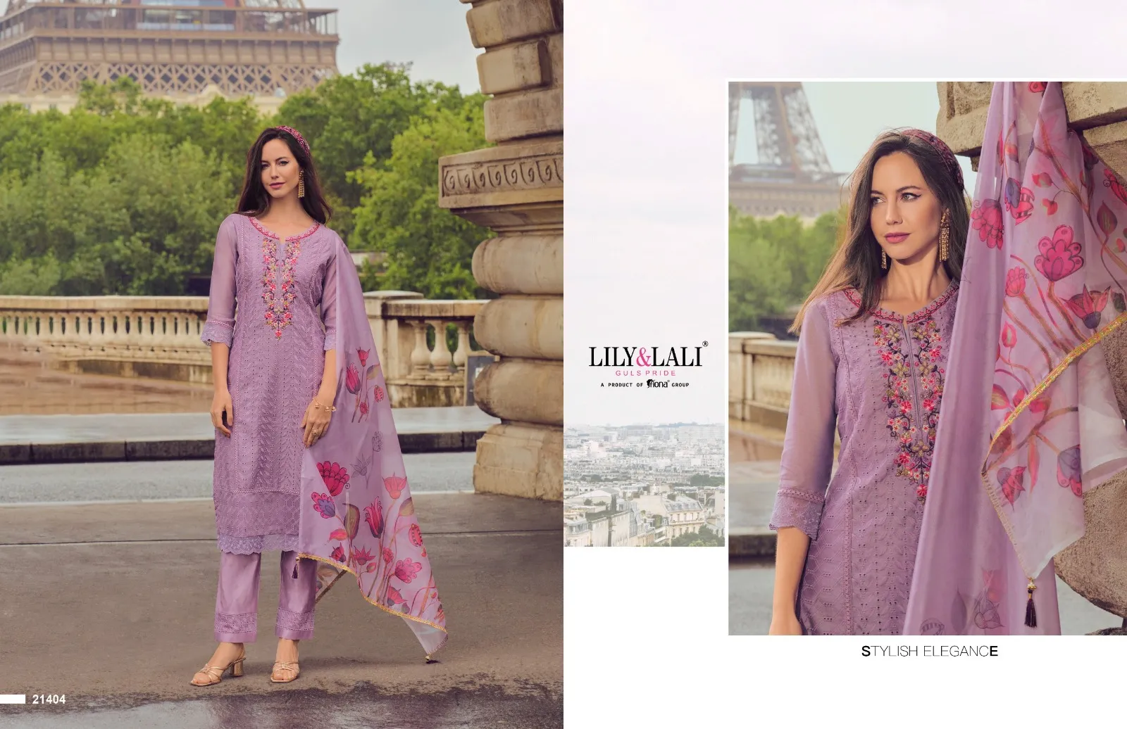 Lily And Lali Nusrat Chanderi Silk Wholesale Readymade Salwar Suit Collection - Image 6