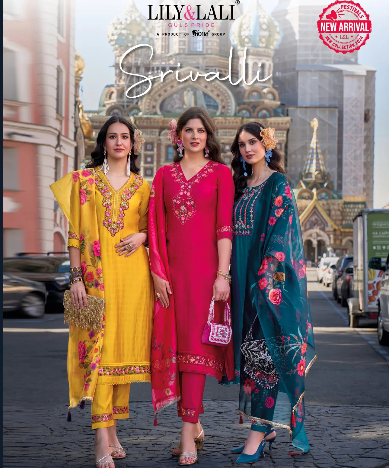 Lily & Laly Srivalli Viscose Wholesale Readymade Salwar Suit Collection