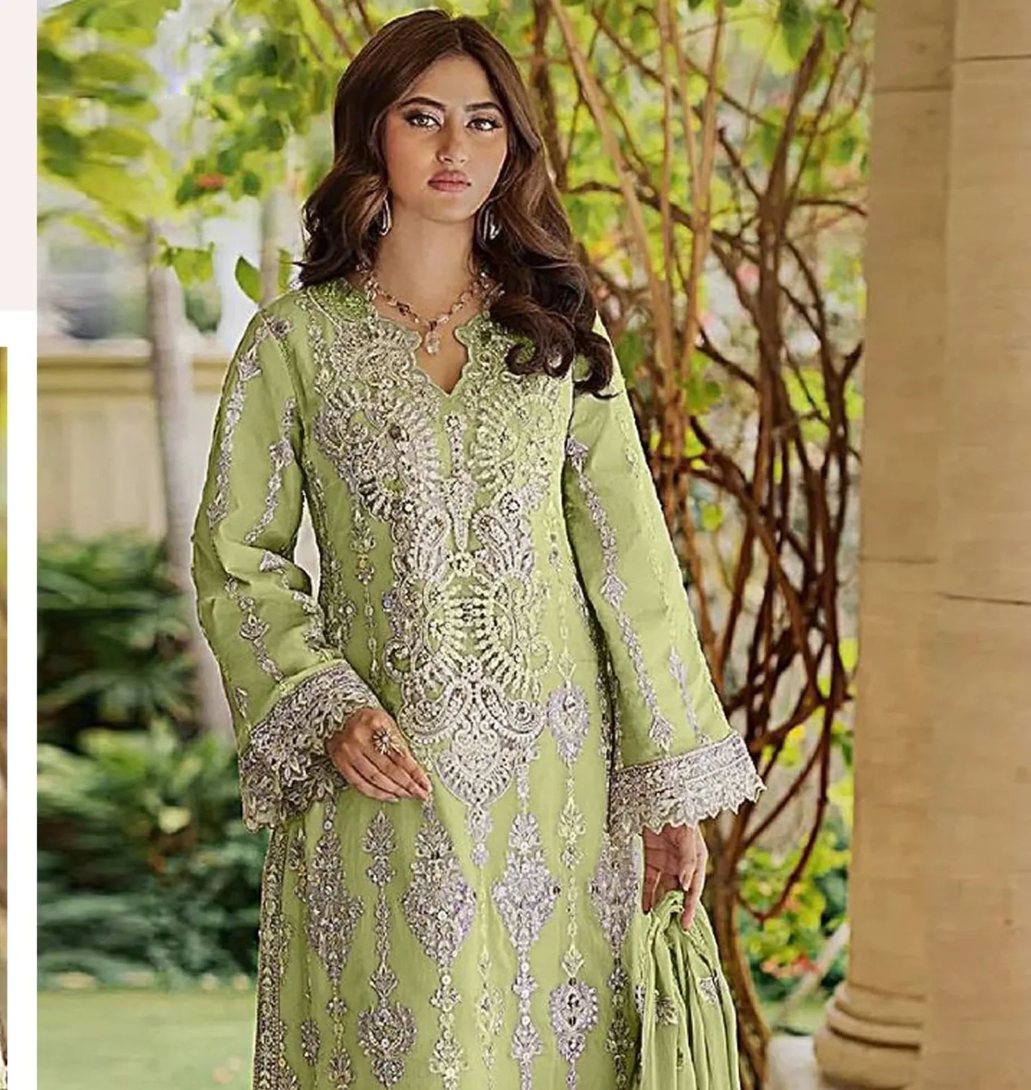 Mahnur Vol 50 Georgette Wholesale Pakistani Salwar Suit Collection