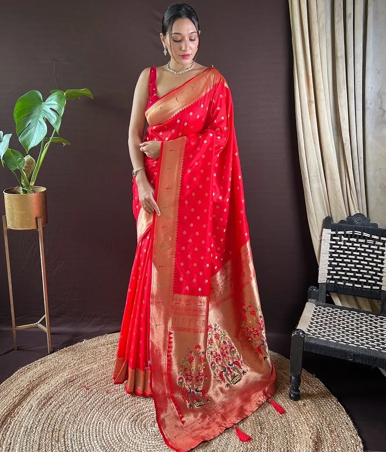 Meera 230 Designer Paithani Silk Wholesale Fancy Sarees Collection