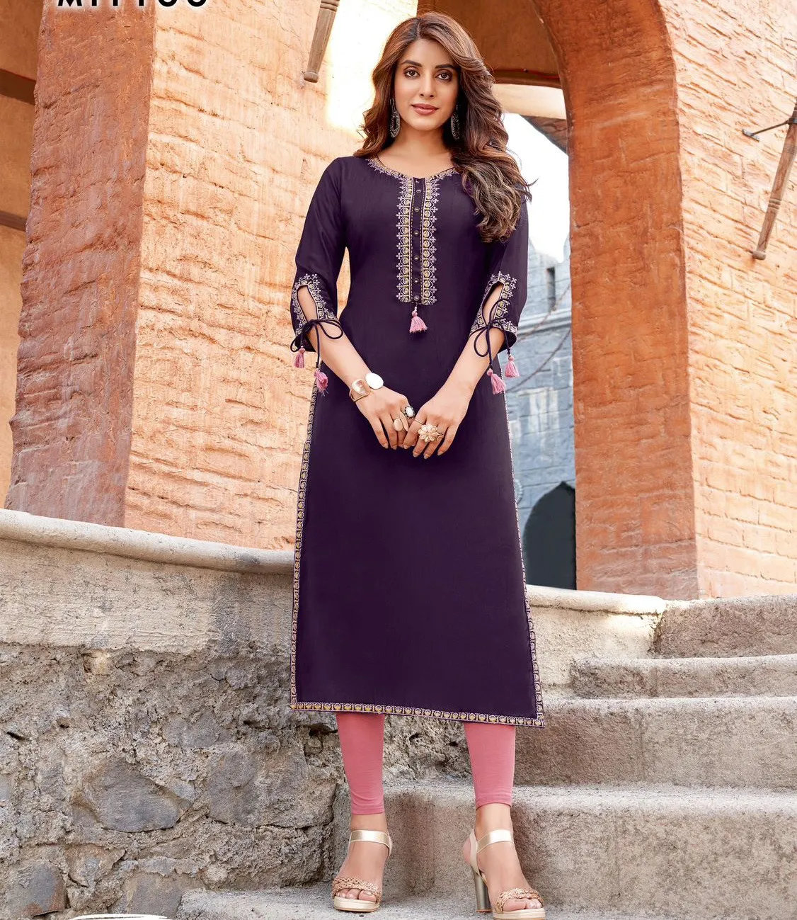 Mittoo Styli Vol 2 Rayon Embroidered Wholesale Fancy Kurti Collection