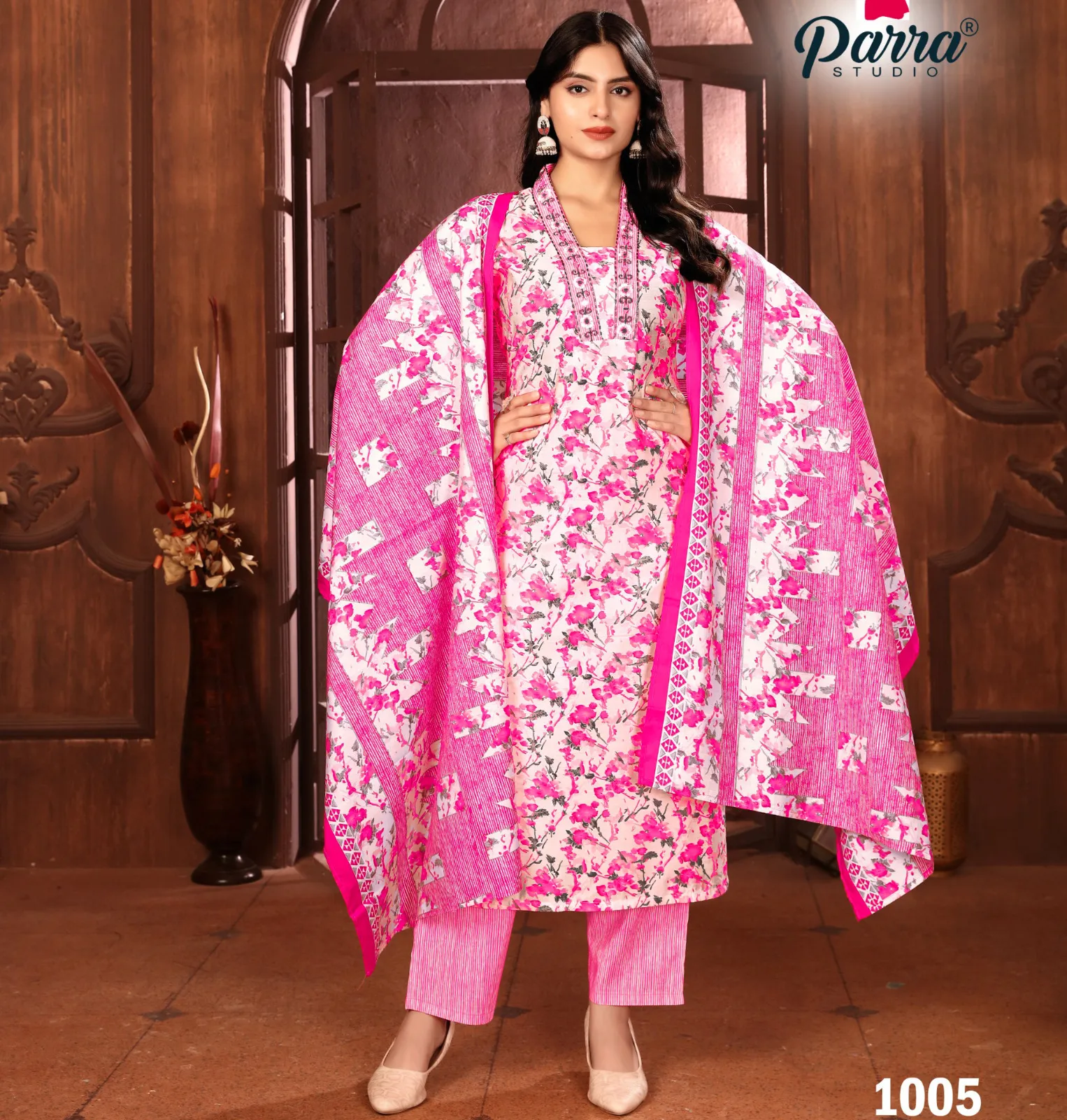 Parra Kriti Chanderi Wholesale Readymade Suit Collection