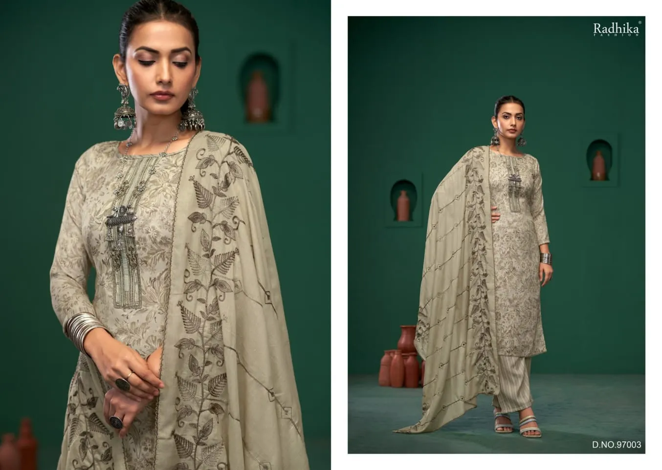 Radhika Azara Barfi Vol 3 Printed Wholesale Fancy Salwar Suit Collection - Image 4