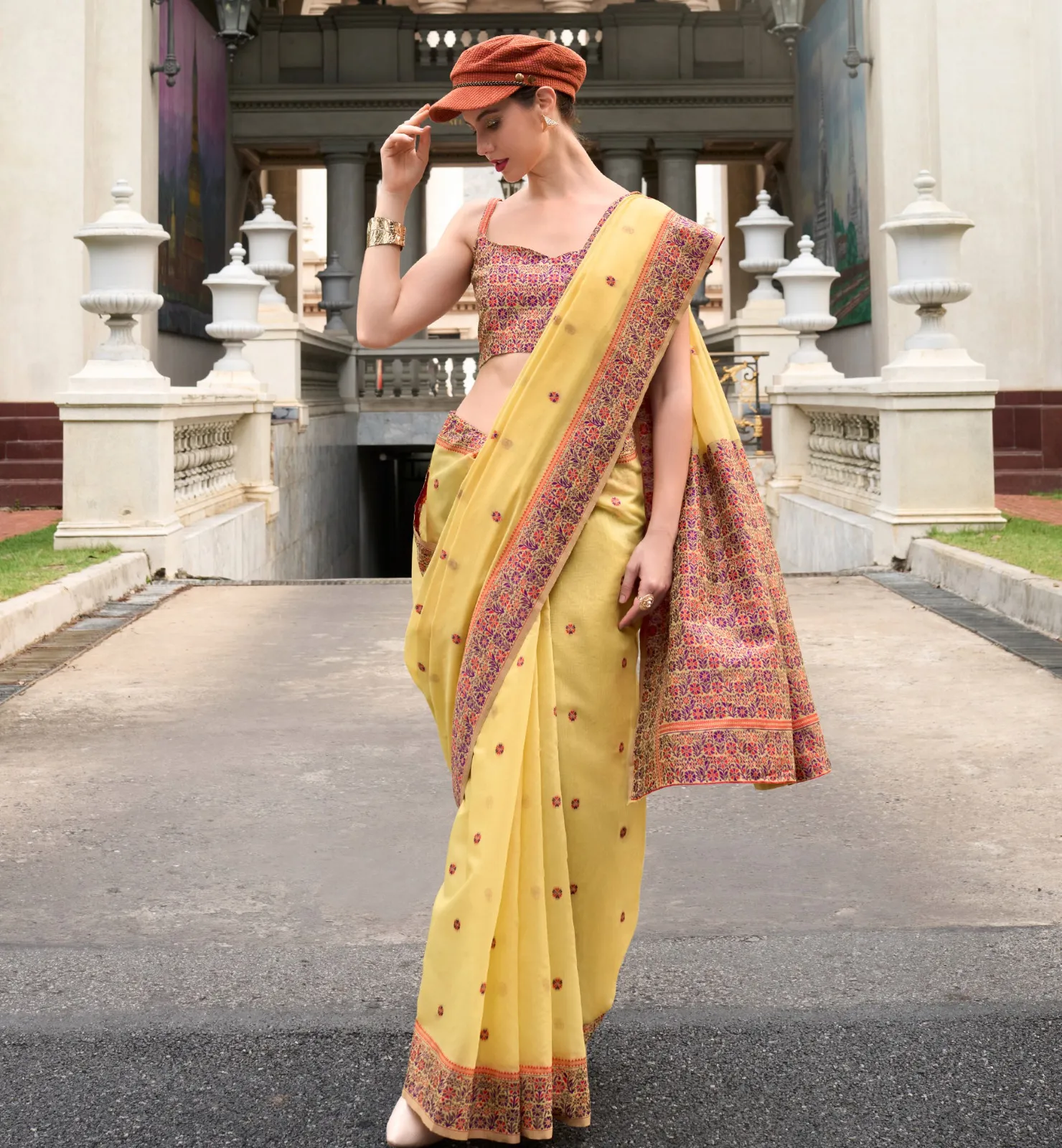 Rajpath Prajanya Soft Linen Cotton Wholesale Fancy Sarees Collection