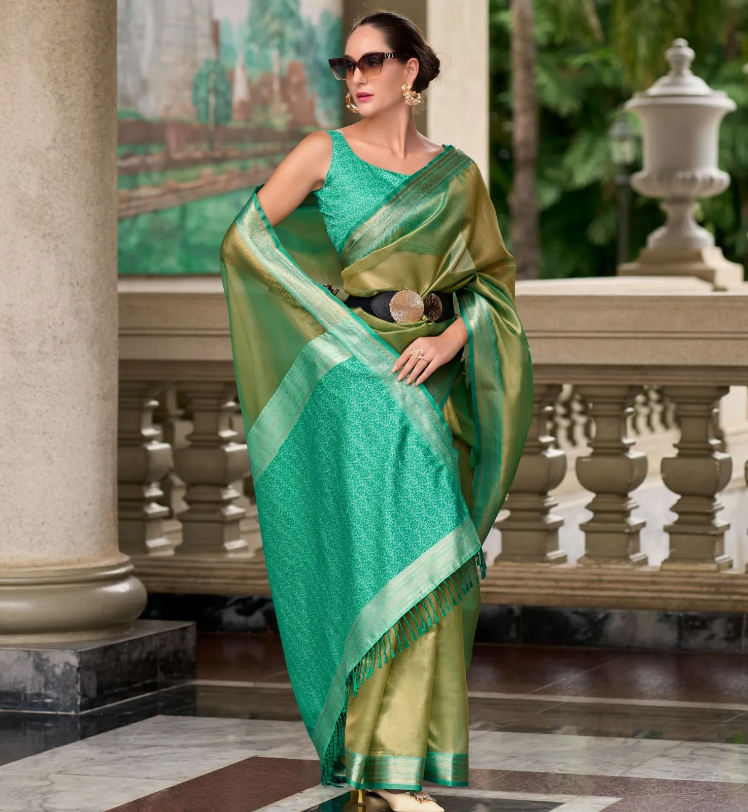 Rajpath Titan Silk Tissue Wholesale Fancy Sarees Collection