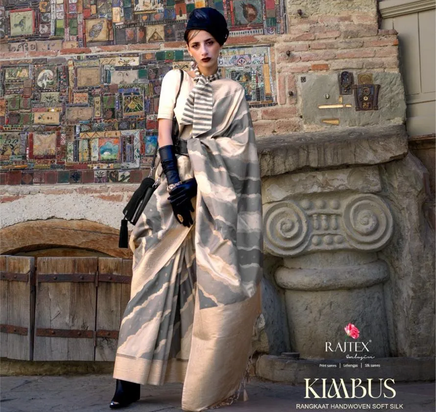 Rajtex Kimbus Handloom Weaving Wholesale Fancy Sarees Collection