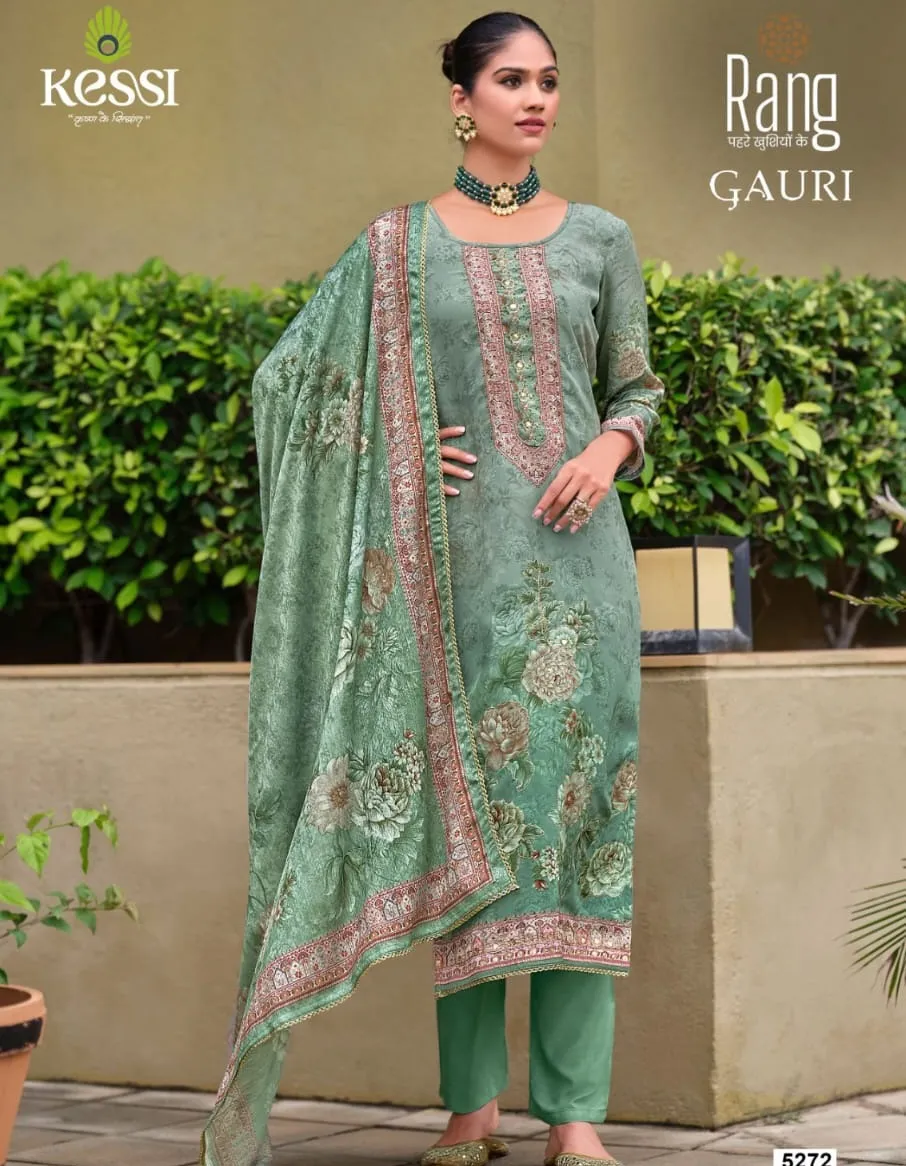 Rang Gauri Digital Printed Wholesale Pakistani Salwar Suit Collection