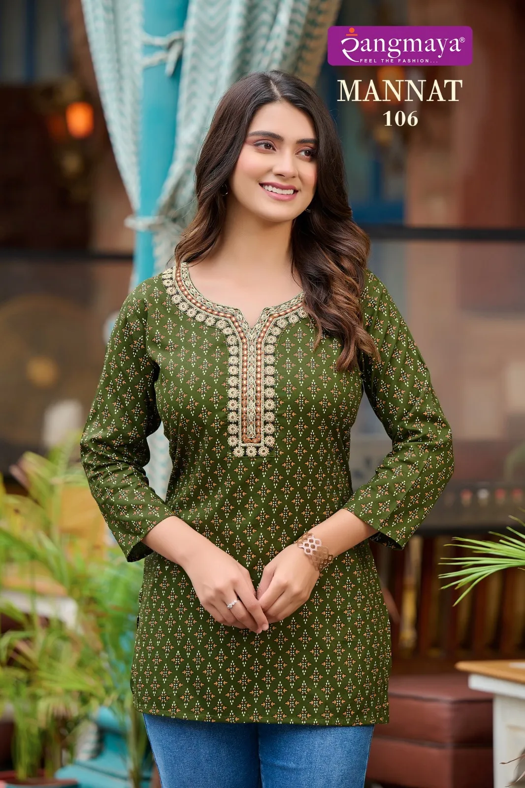 Rangmaya Mannat Fancy Wholesale Western Tops Collection - Image 6