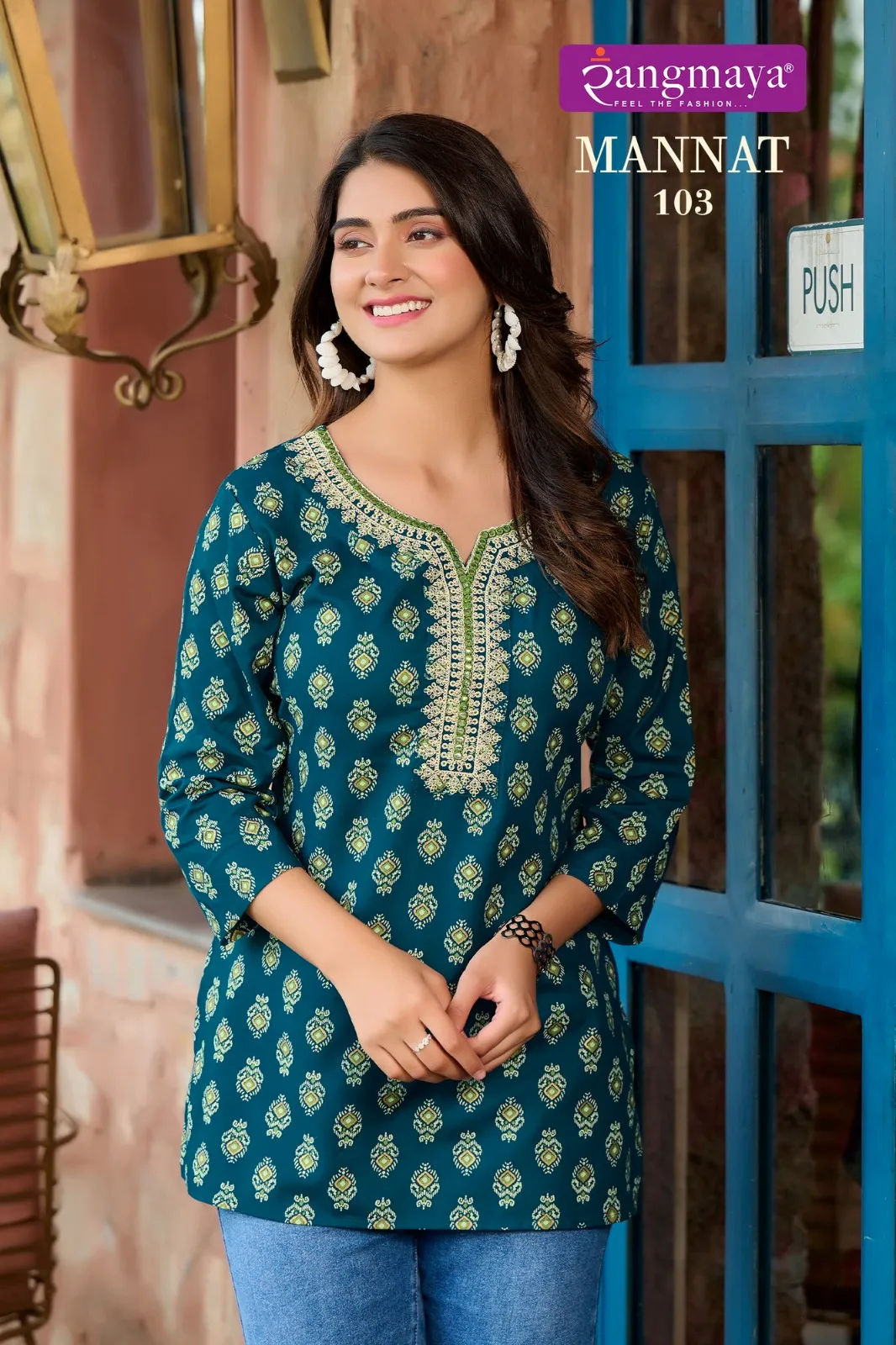 Rangmaya Mannat Fancy Wholesale Western Tops Collection - Image 9