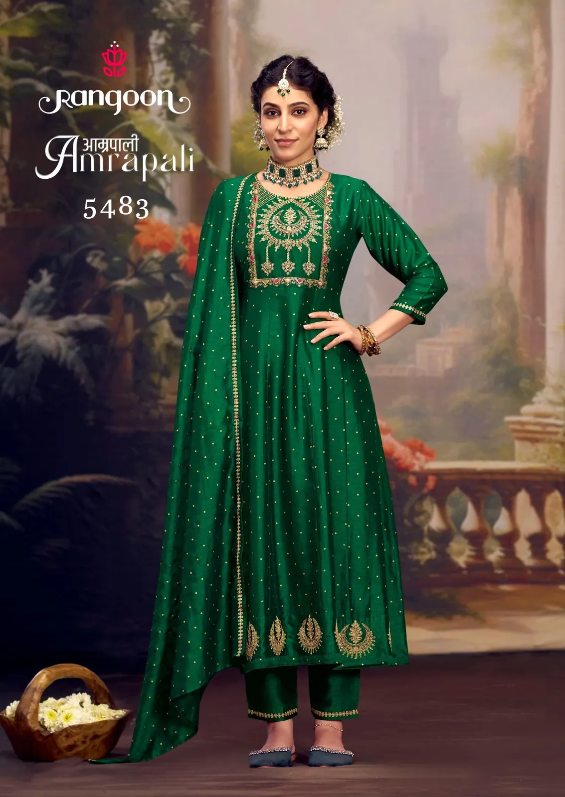 Rangoon Amarpali Viscose Wholesale Readymade Salwar Suit Collection