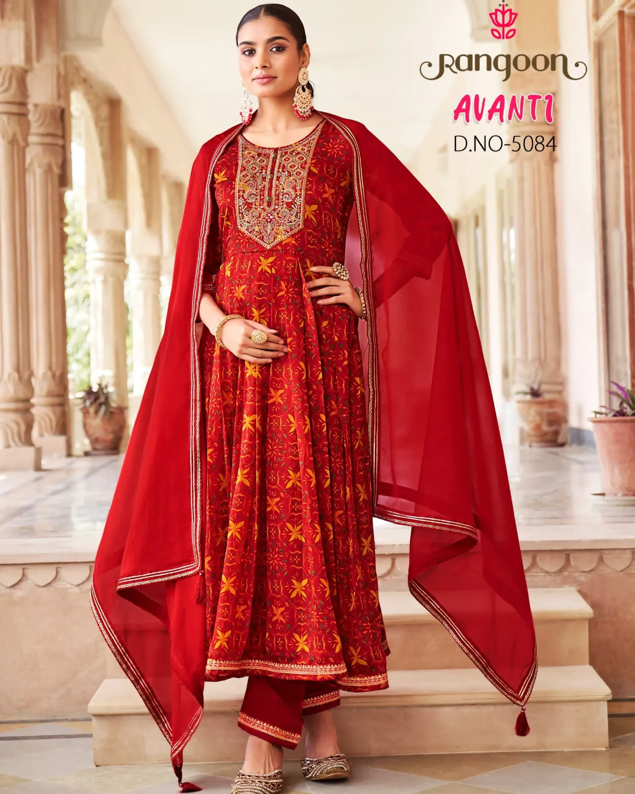 Rangoon Avanti Silk Karachi Cotton Wholesale Readymade Salwar Suit Collection