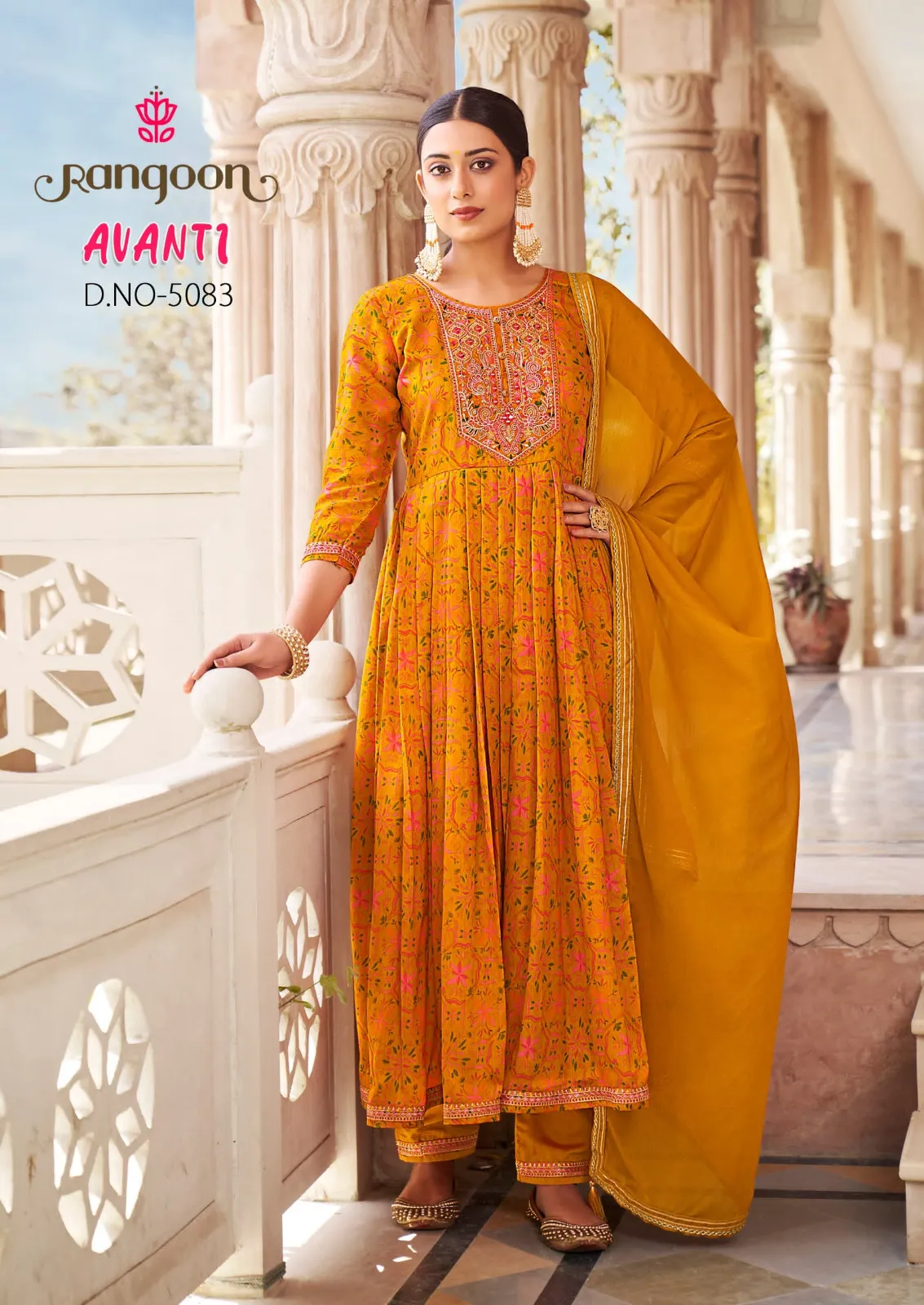 Rangoon Avanti Silk Karachi Cotton Wholesale Readymade Salwar Suit Collection - Image 3