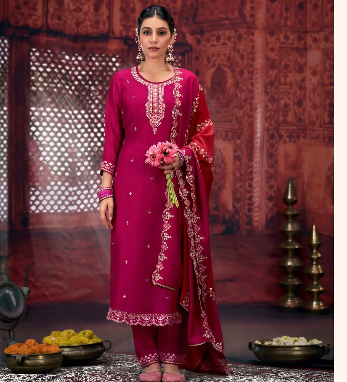 Rangoon Sakhi Saheli 5531 And 5532 Series Silk Wholesale Readymade Salwar Suit Collection