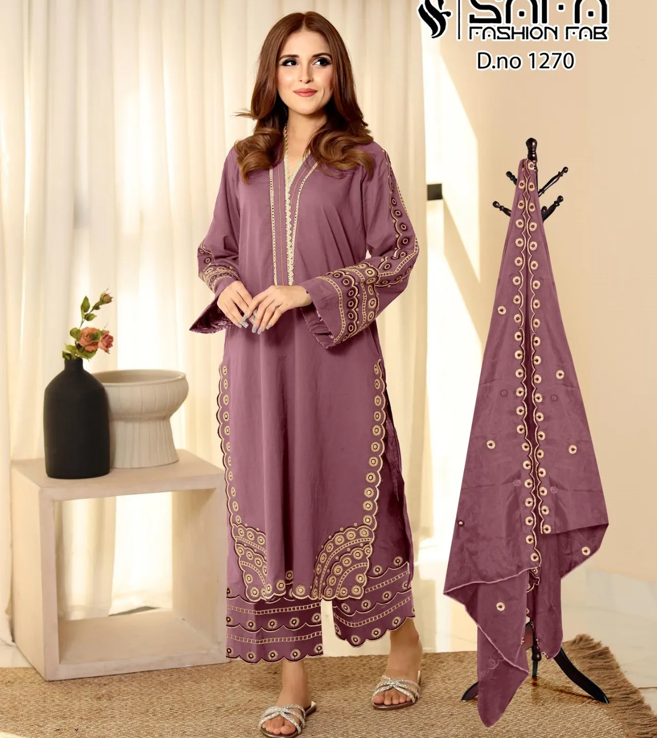 Safa Fashion Fab 1270 Soft Wholesale Readymade Salwar Suit Collection