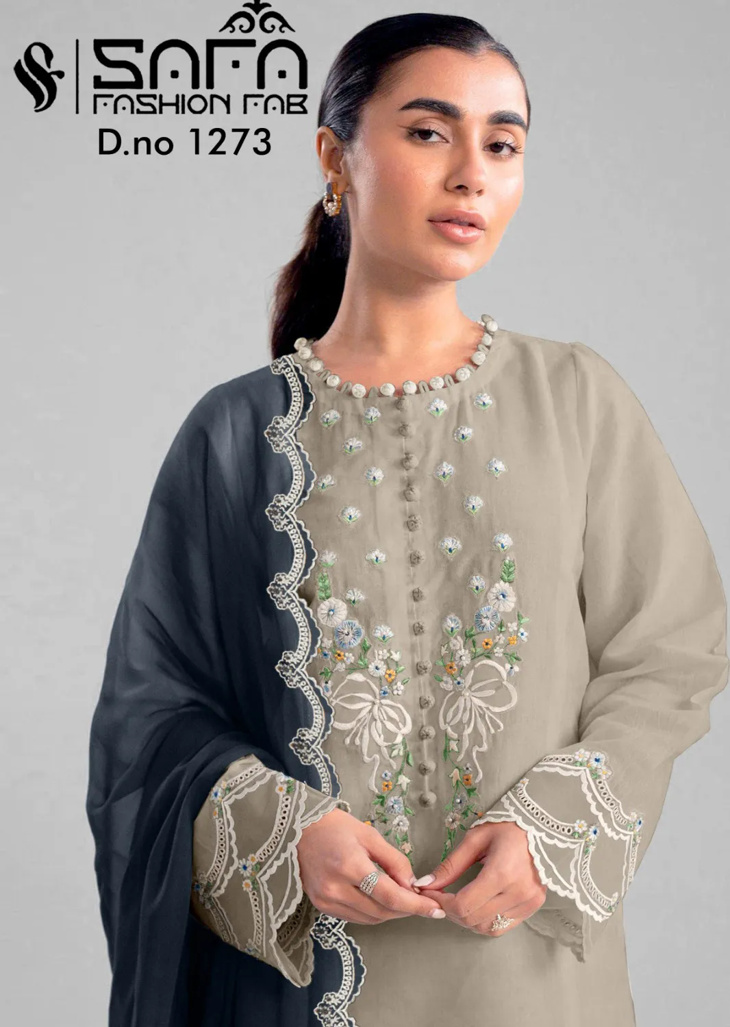 Safa Fashion Fab 1273 Wholesale Pakistani Readymade Suit Collection