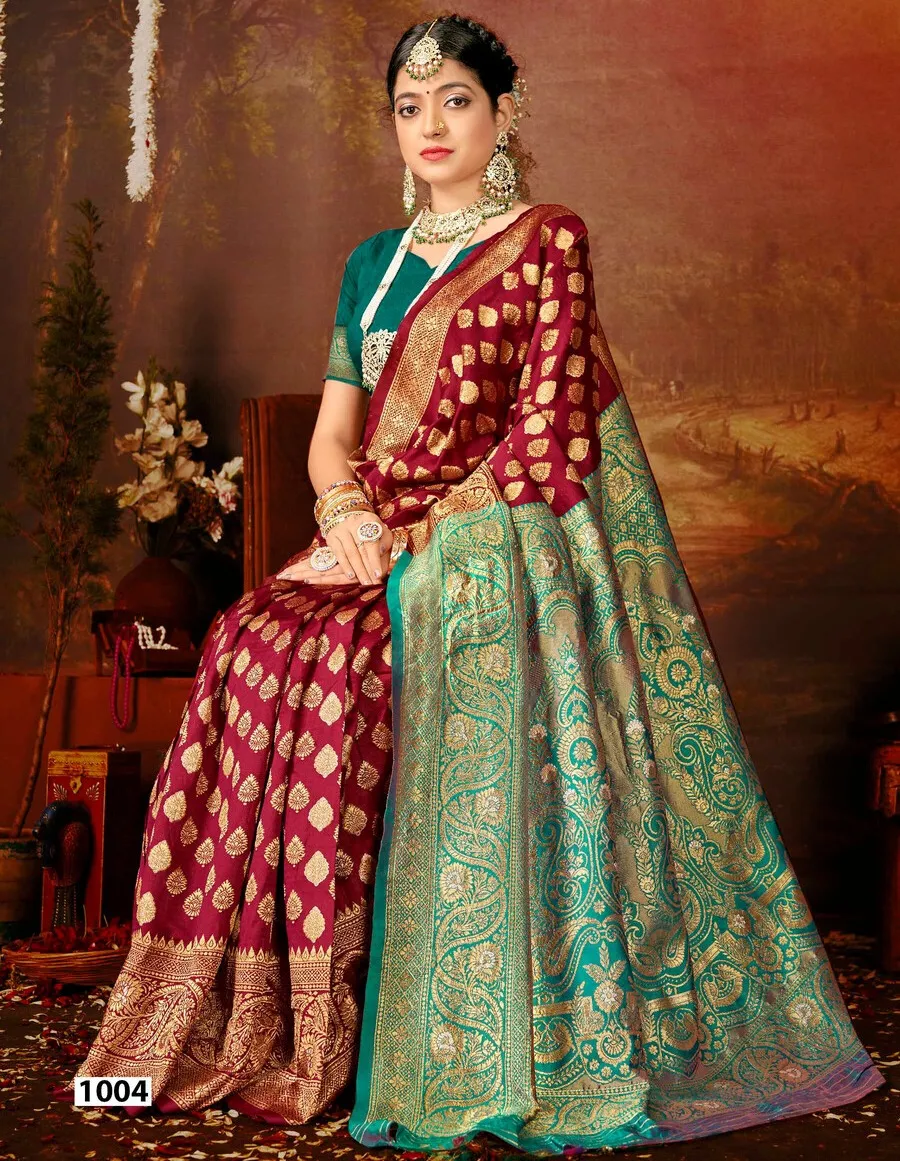 Saroj Anarkali Vol 1 Designer Silk Wholesale Sarees Collection