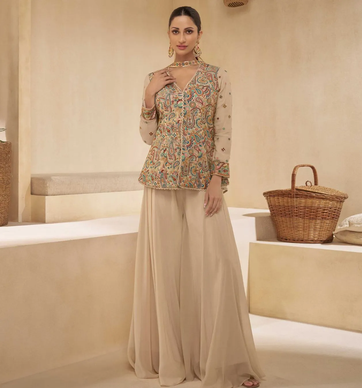 Sayuri Sitara Georgette Wholesale Western Readymade Suit Collection