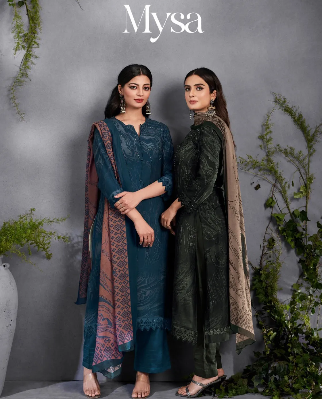 Shiddat Mysa Modal Silk Wholesale Unstitched Salwar Suit Collection