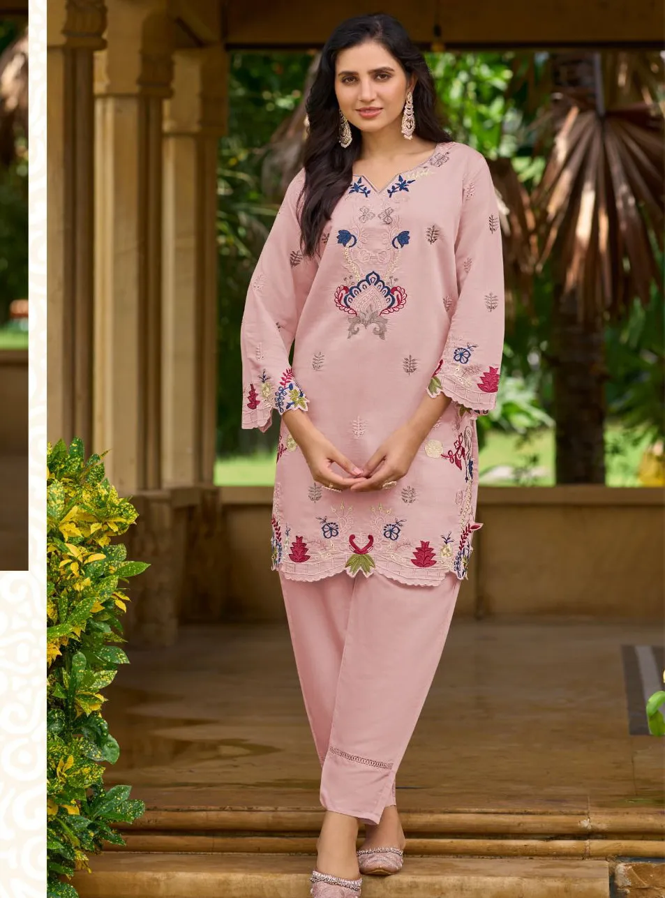 Shree R 1407 A To D Viscose Silk Wholesale Co Ord Set Collection