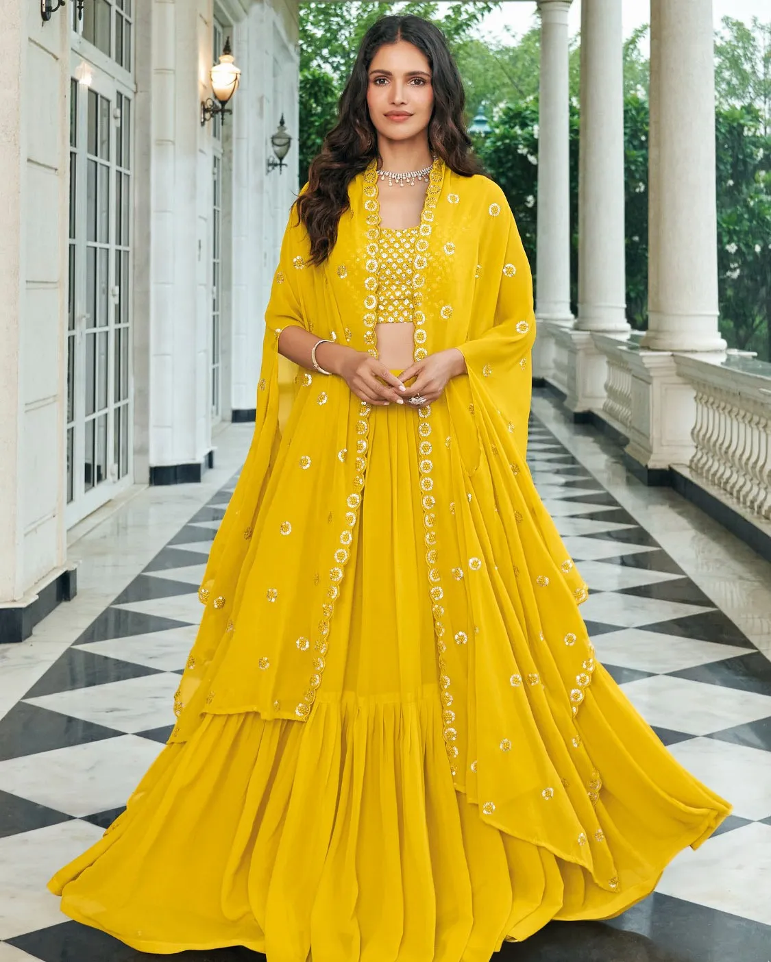 Shreematee Firoza Pure Fox Georgette Wholesale Designer Lehenga Collection