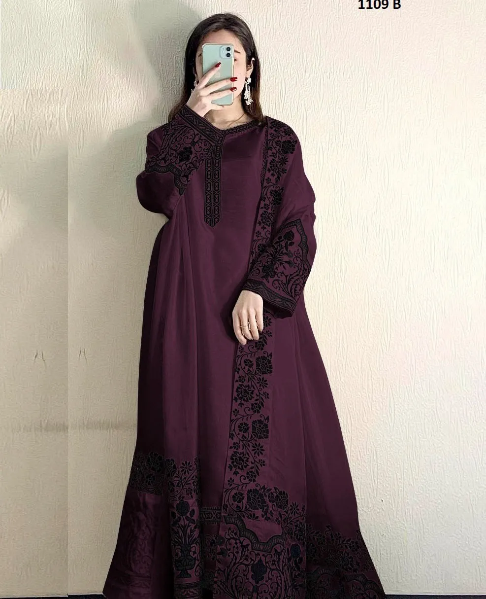 Super Hit 1109 Georgette Wholesale Pakistani Salwar Suit Collection