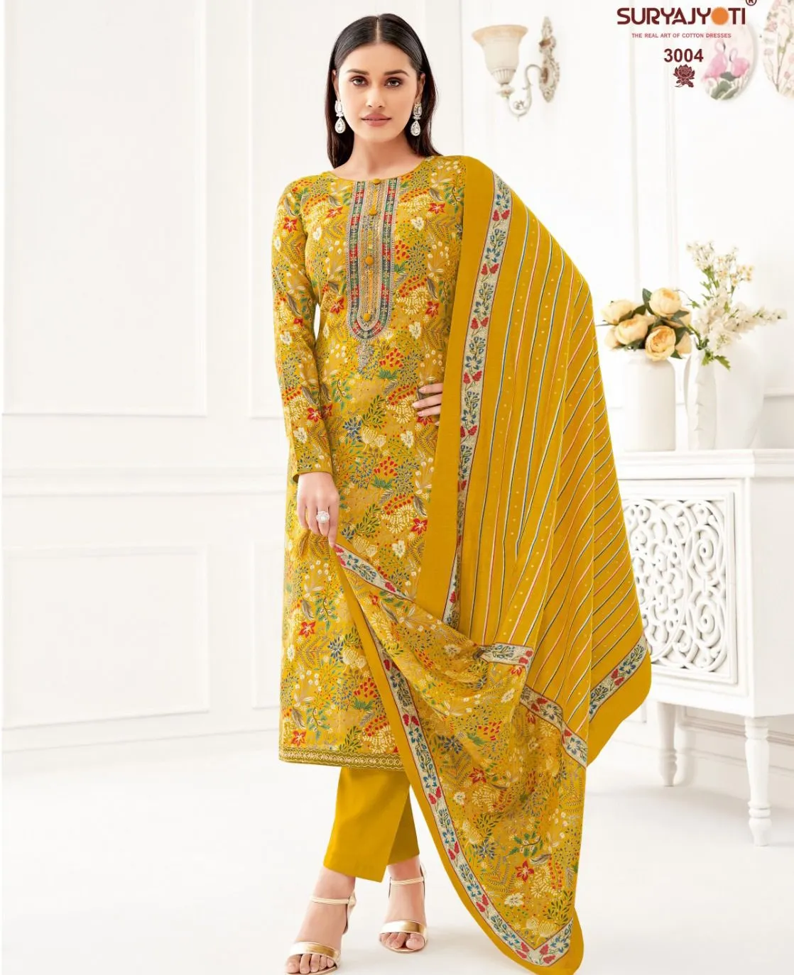 Suryajyoti Priyanka Vol 3 Modal Printed Wholesale Unstitched Suit Collection