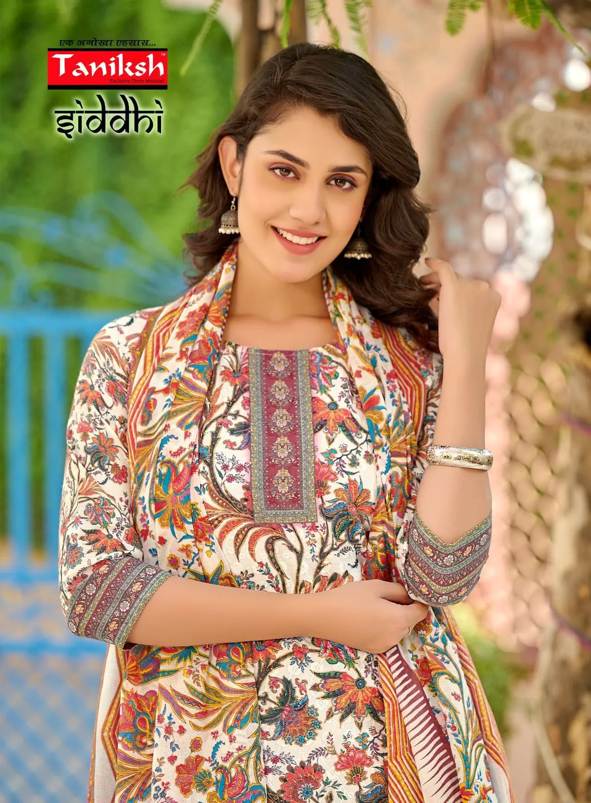 Taniksh Siddhi Sikvans Chikan Wholesale Readymade Suit Collection