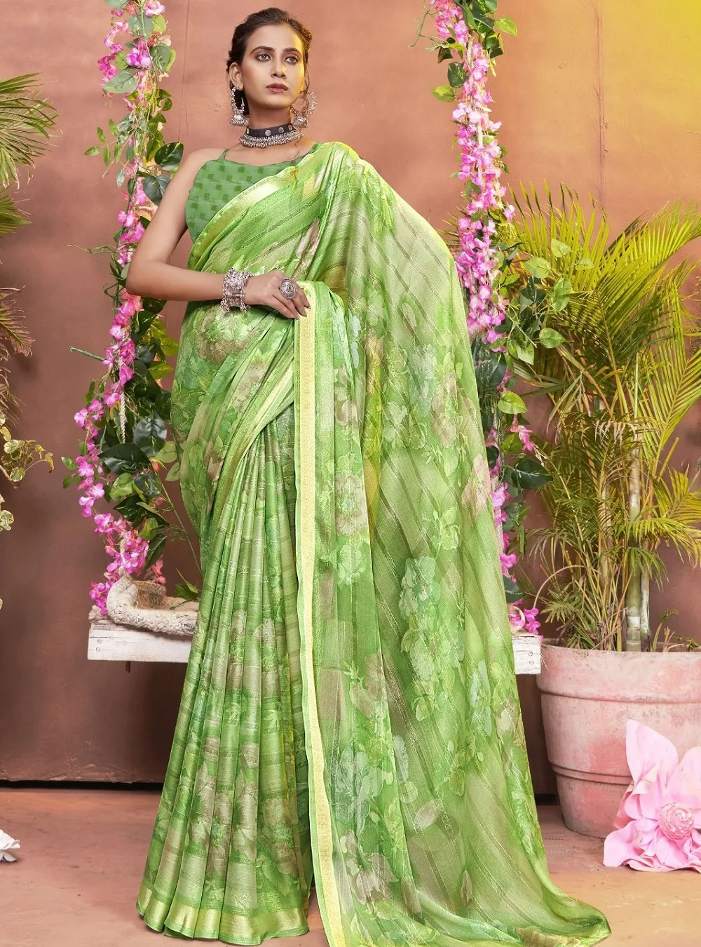 Vallabhi Arnavi Vol 2 Chiffon Wholesale Sarees Collection