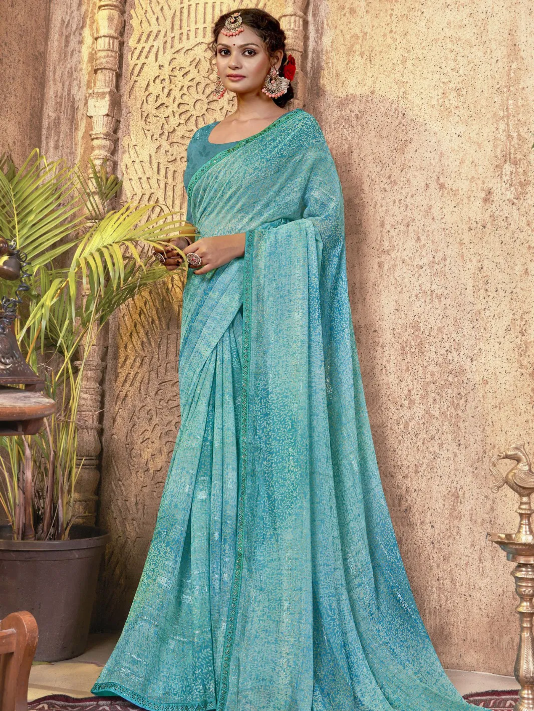 Vallabhi Romy Vol 5 Georgette Wholesale Sarees Collection