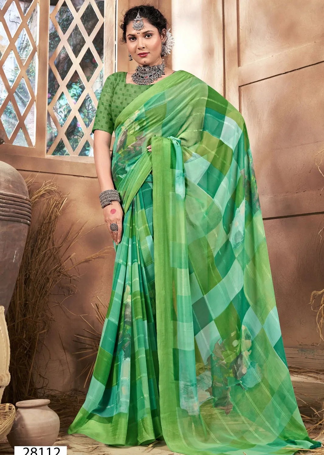 Vallabhi Sanchali Vol 8 Georgette Wholesale Saree Collection
