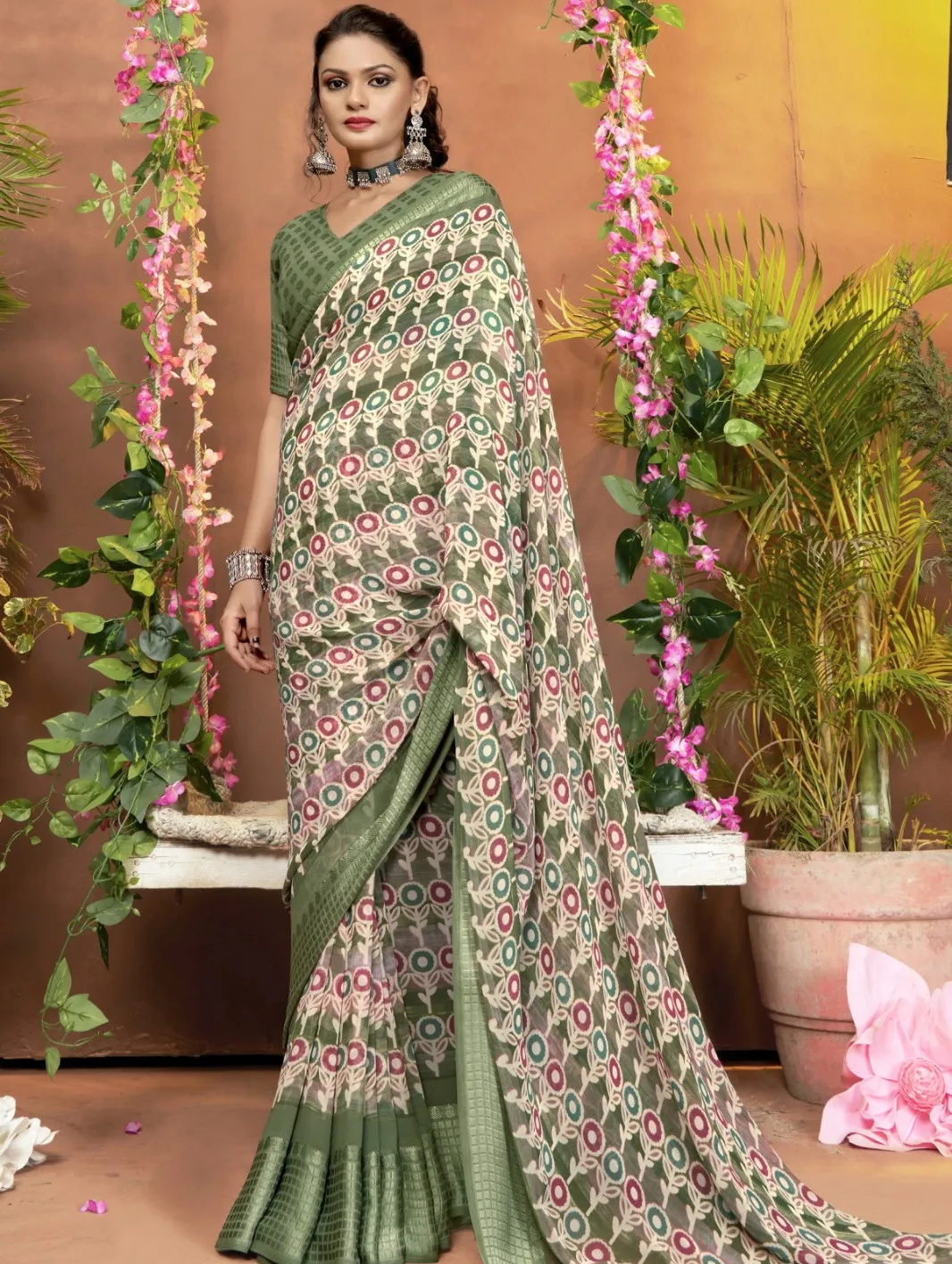 Vallabhi Shifu Vol 8 Georgette Wholesale Sarees Collection