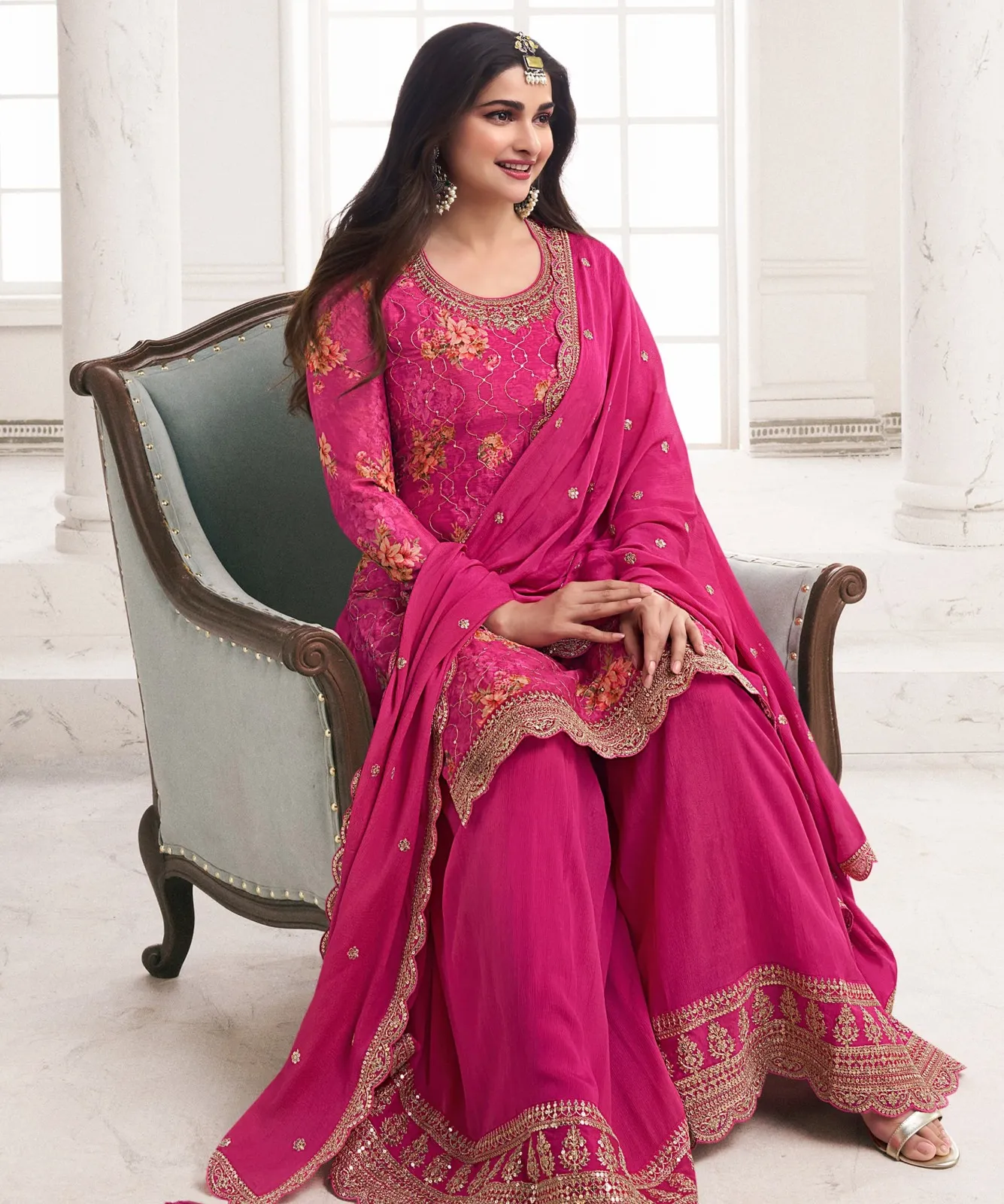 Vinay Fashion Sneh HitList Chinon Wholesale Designer Salwar Suit Collection