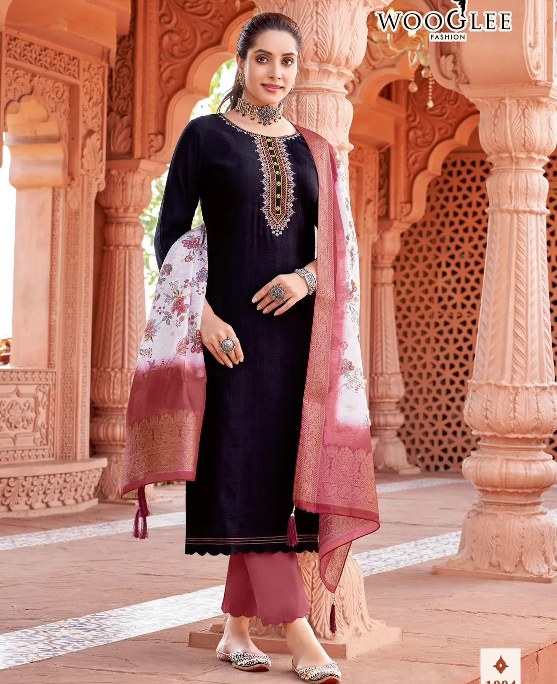 Wooglee Jankhee Viscose Wholesale Readymade Salwar Suit Collection