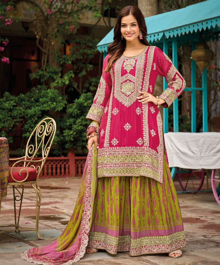 Your Choice Kelly Chinon Wholesale Designer Suit Collection