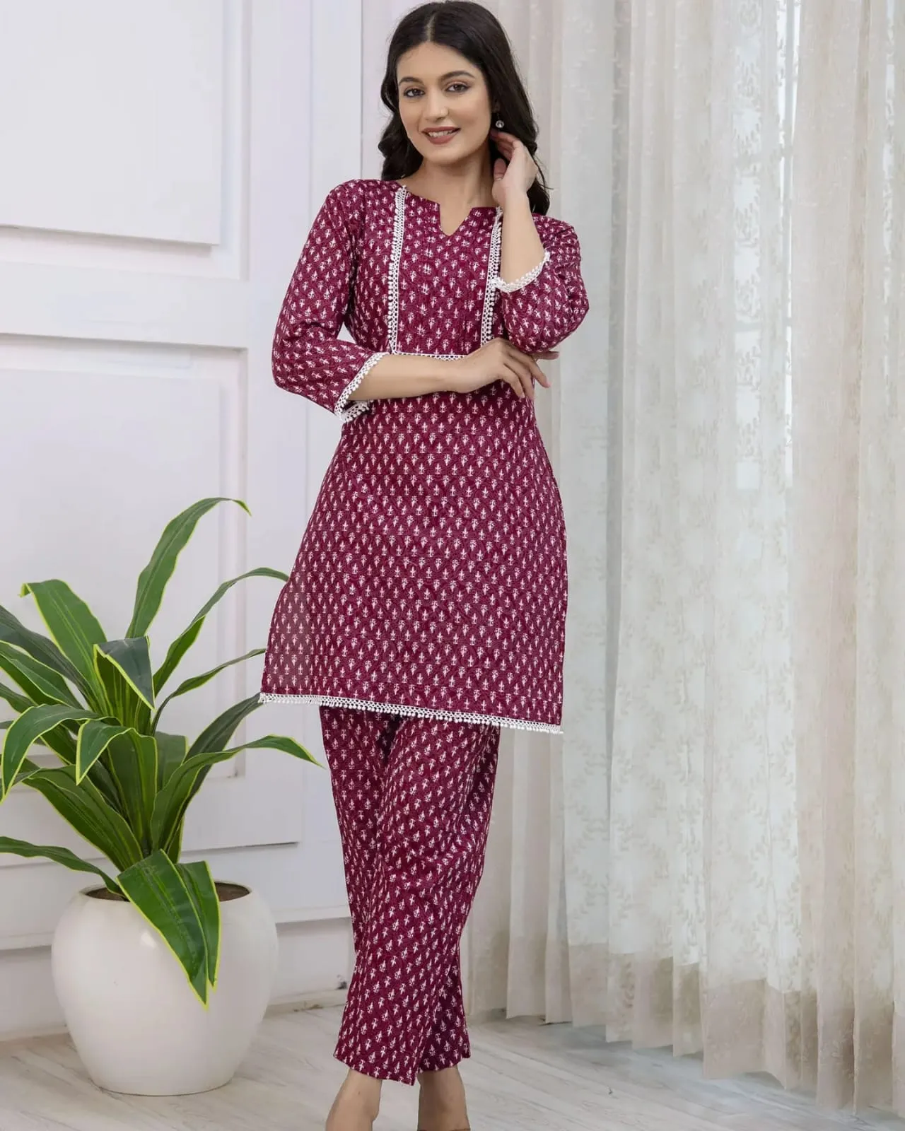 Ziyaa Vol 59 Cotton Printed Wholesale Western Co-Ord Set Collection