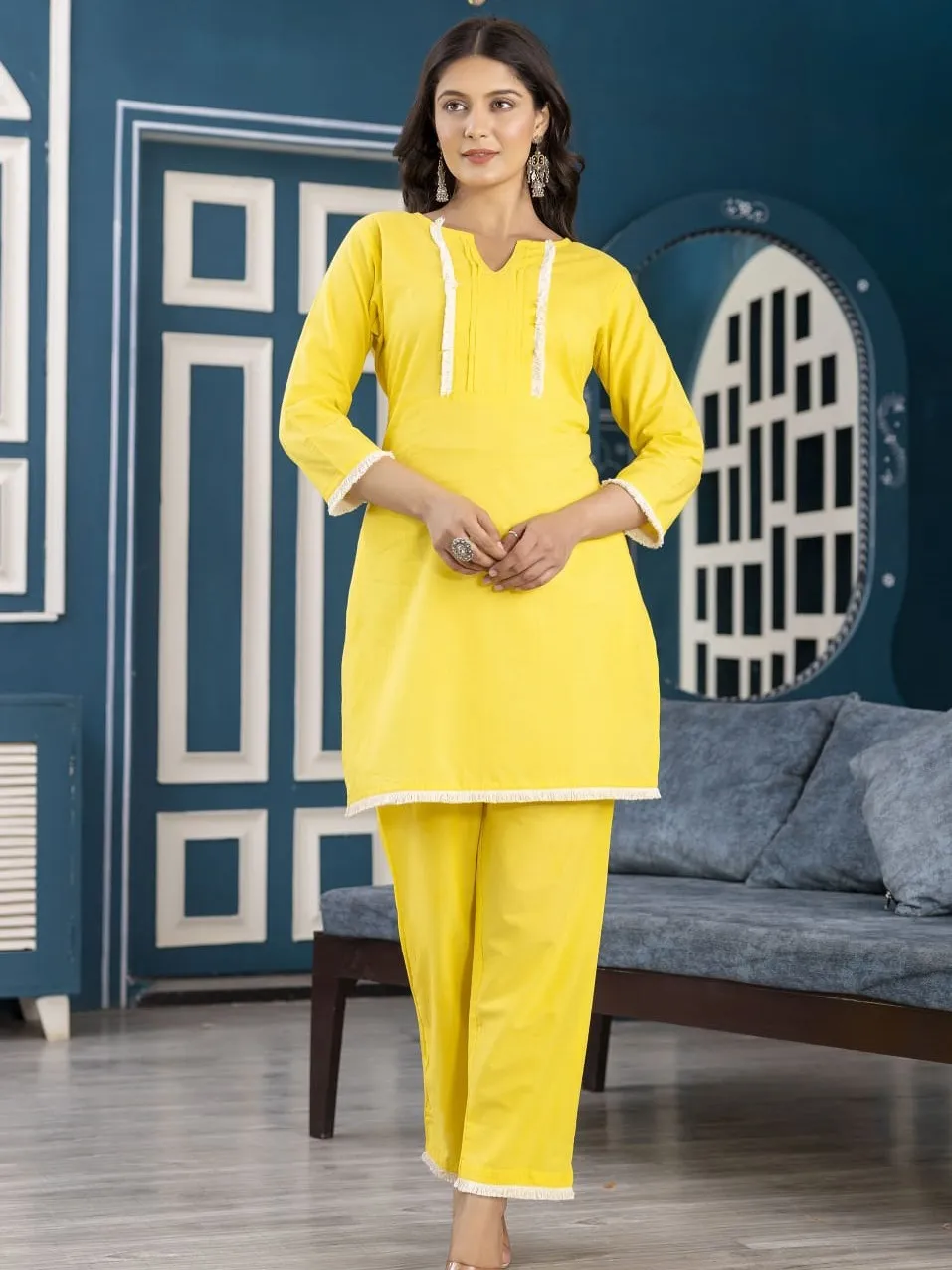 Ziyaa Vol 60 Cotton Wholesale Fancy Western Co Ord Set Collection