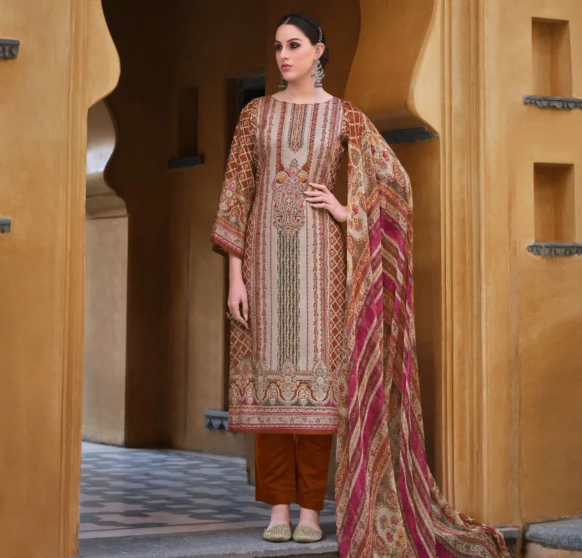 Zulfat Saima Cotton Printed Wholesale Pakistani Suit Collection