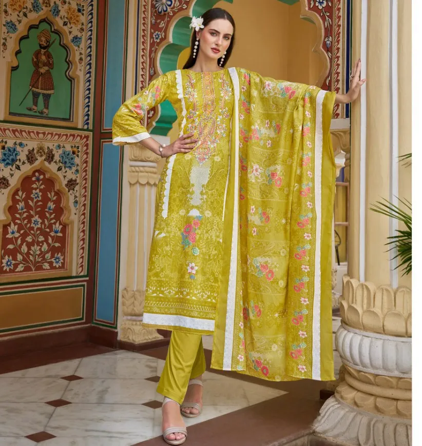 Zulfat Shabad Cotton Printed Wholesale Pakistani Salwar Suit Collection