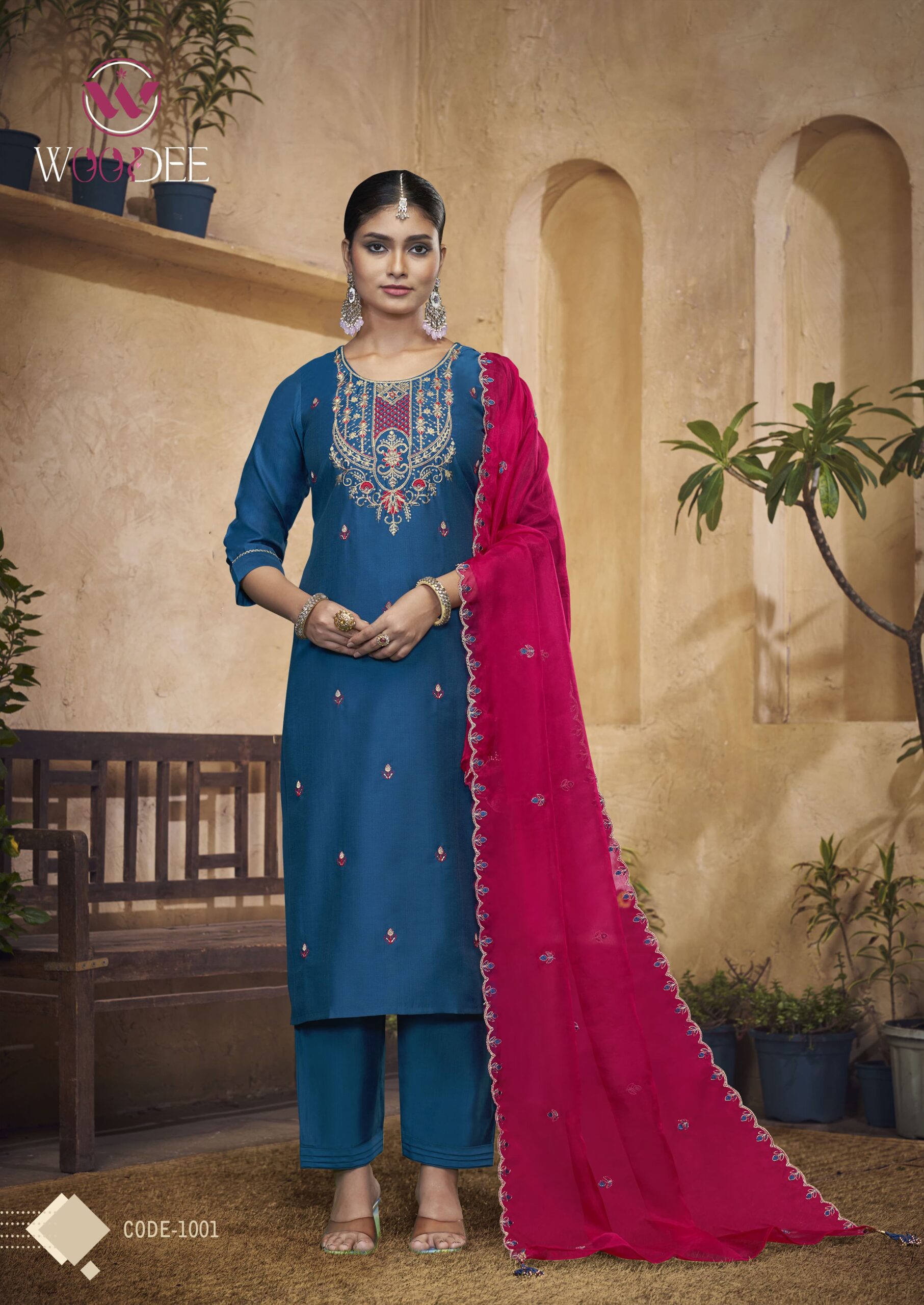 Woodee Albeli Viscose Silk Wholesale Readymade Salwar Suit Collection - Image 2