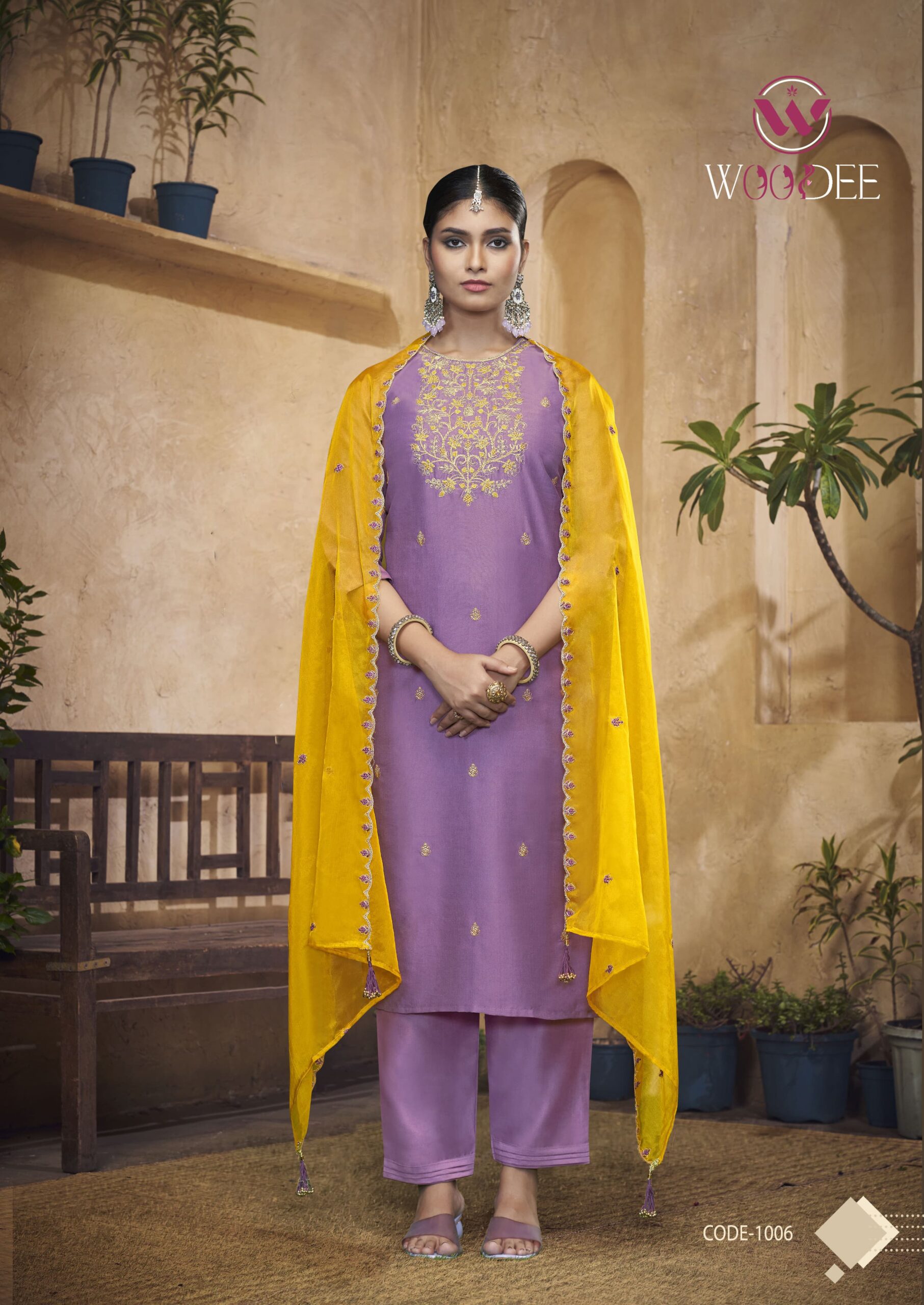 Woodee Albeli Viscose Silk Wholesale Readymade Salwar Suit Collection - Image 3