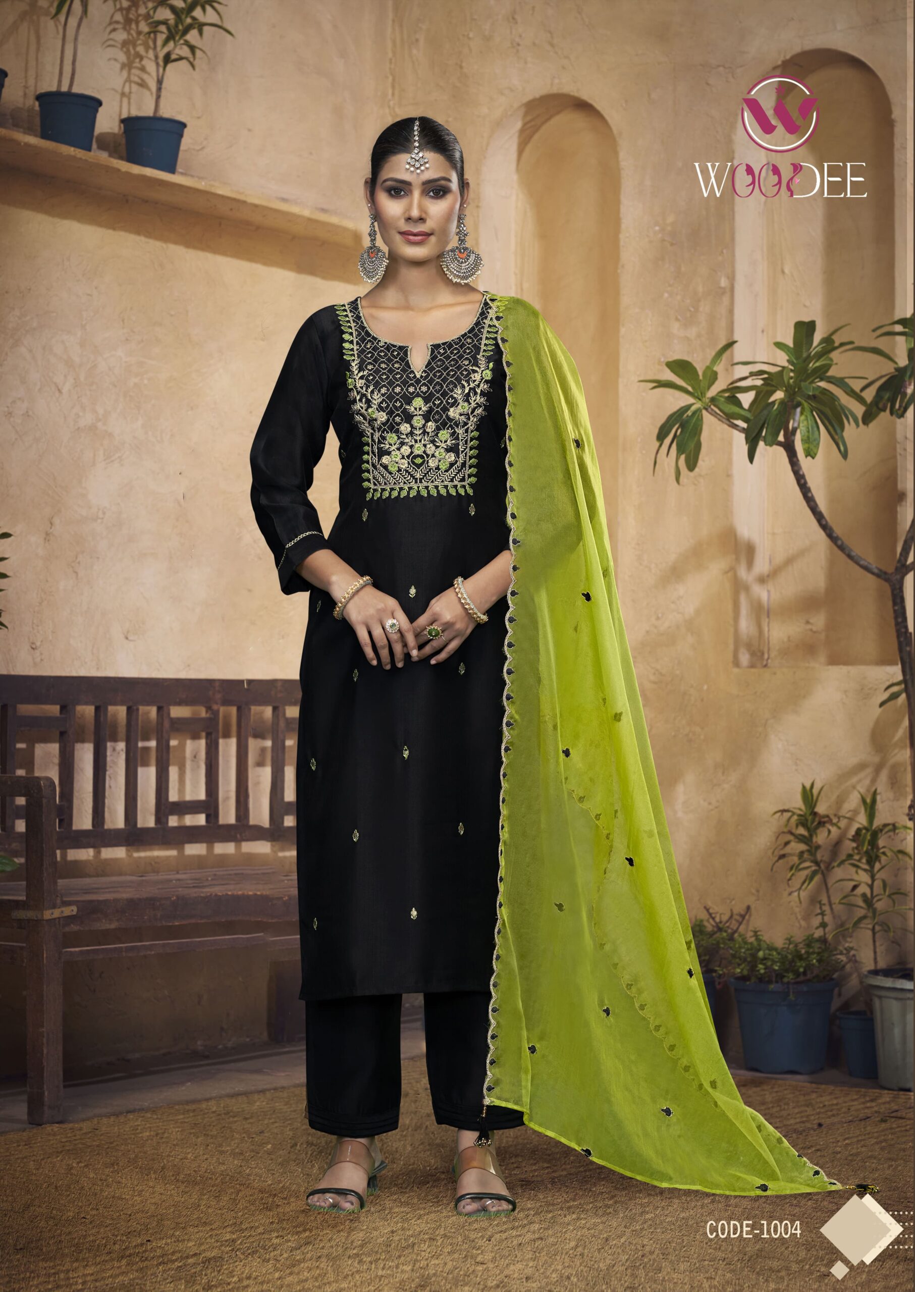 Woodee Albeli Viscose Silk Wholesale Readymade Salwar Suit Collection - Image 4