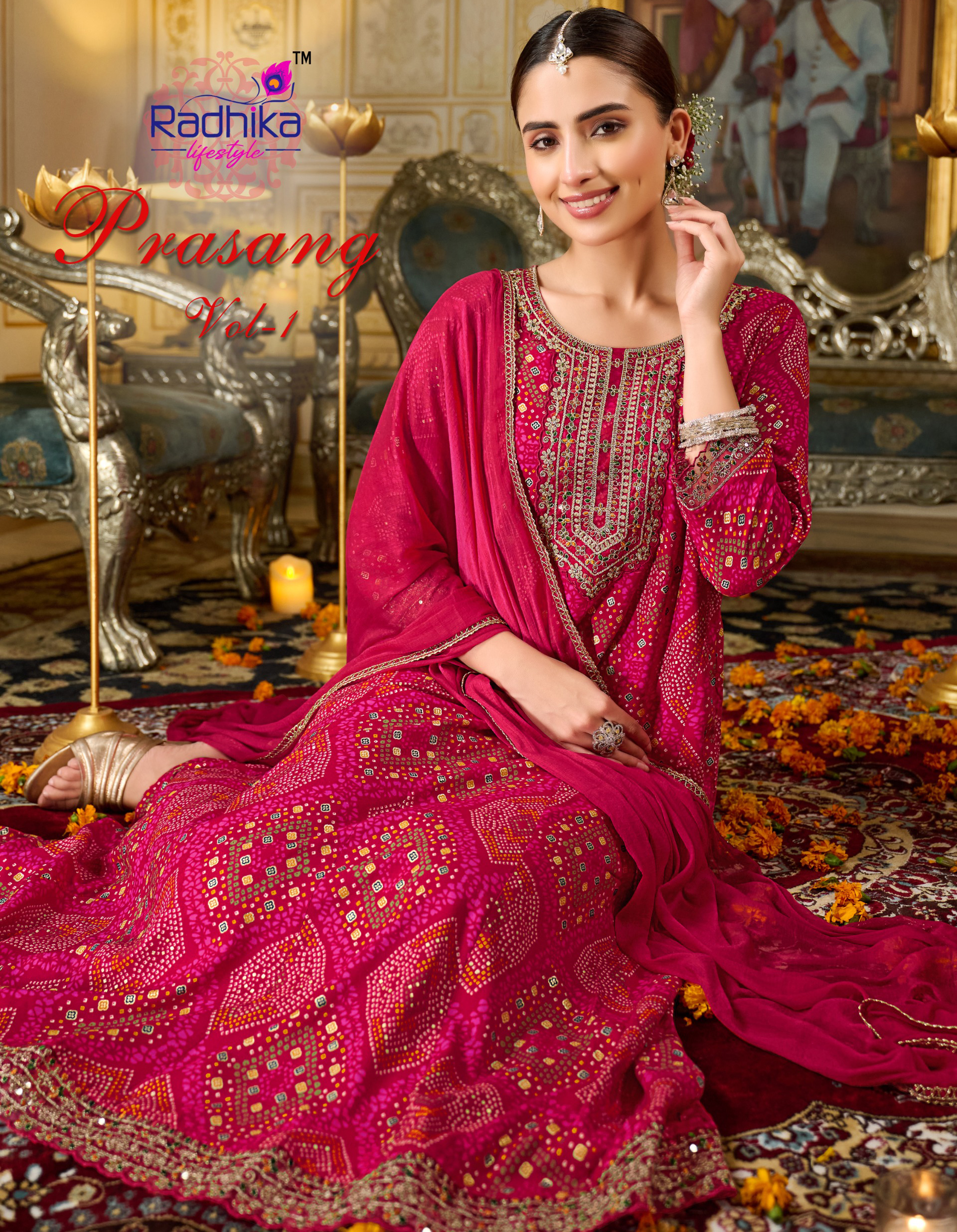 Radhika Prasang Vol 1 Rayon Wholesale Readymade Salwar Suit Collection