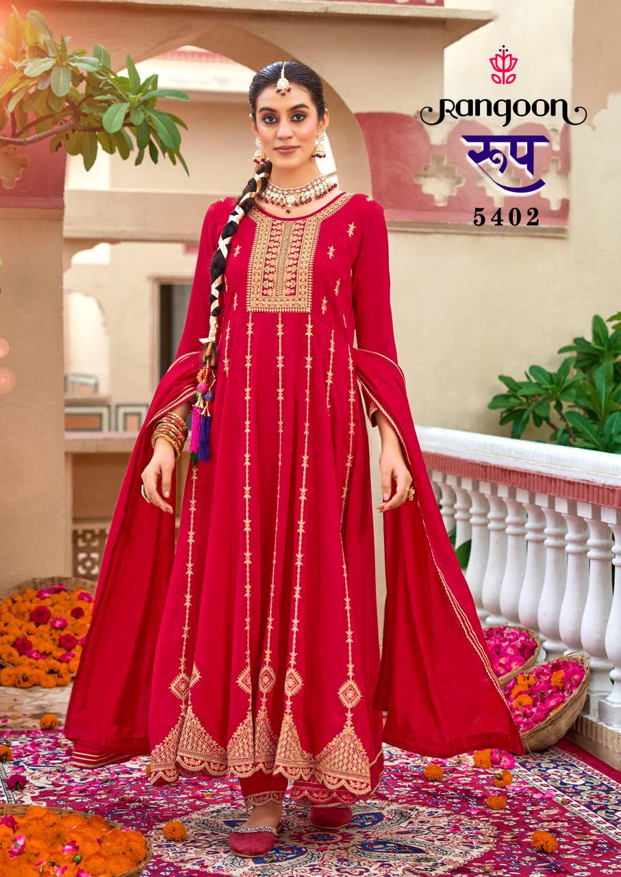 Rangoon Roop Silk Wholesale Readymade Salwar Suit Collection - Image 2