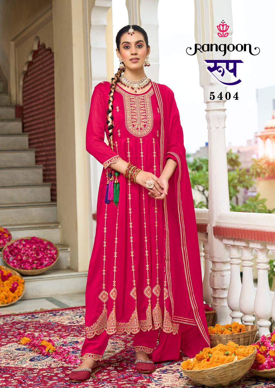 Rangoon Roop Silk Wholesale Readymade Salwar Suit Collection - Image 4