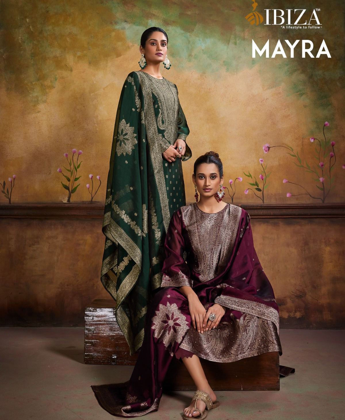 Ibiza Mayra Pure Banglory Silk Wholesale Designer Salwar Suit Collection