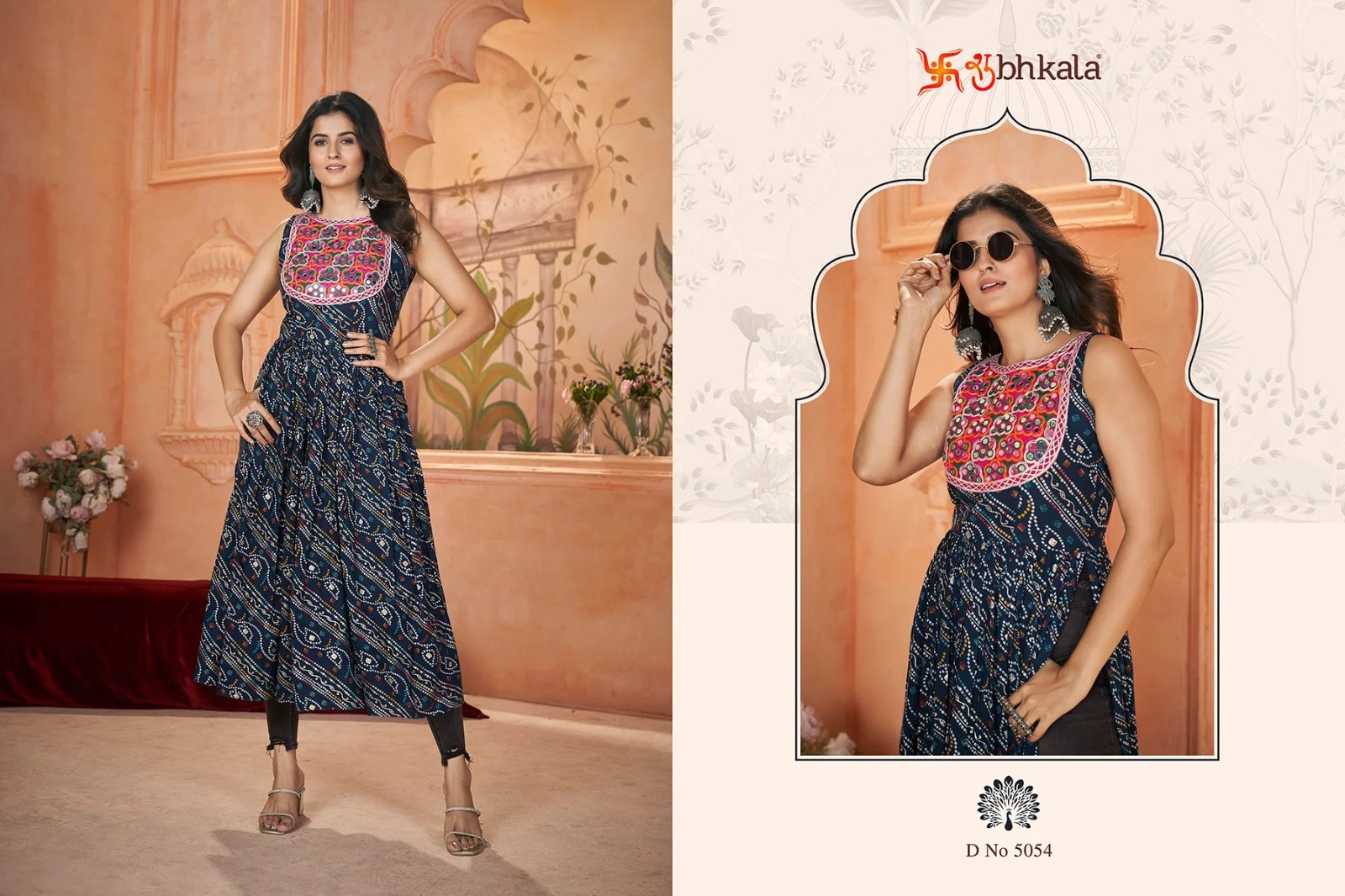 Khushboo Flory Vol 49 Rayon Wholesale Fancy Kurtis Collection - Image 4