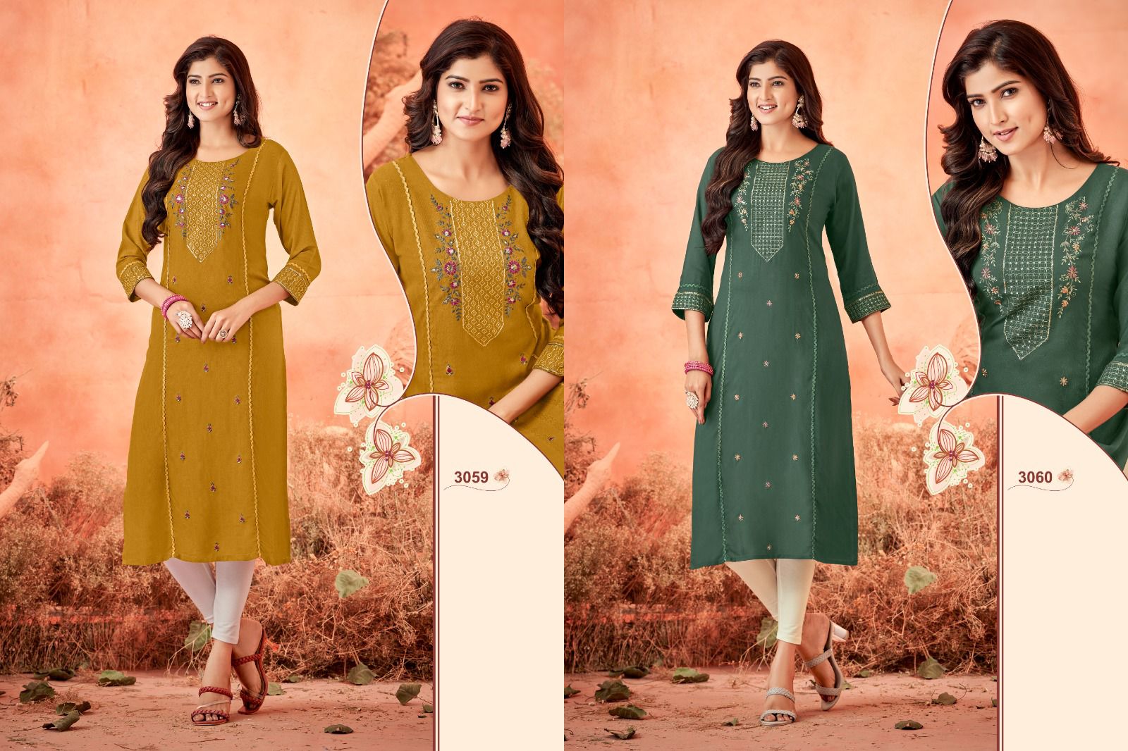 Ladies Flavour Serena Vol 10 14 kg Rayon Dobby Wholesale Fancy Kurti Collection - Image 4