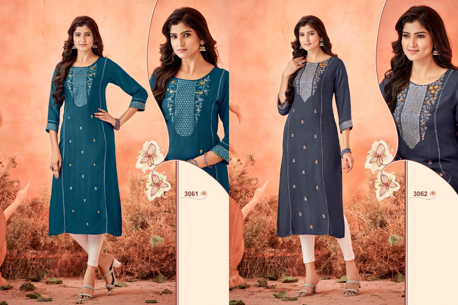 Ladies Flavour Serena Vol 10 14 kg Rayon Dobby Wholesale Fancy Kurti Collection - Image 5
