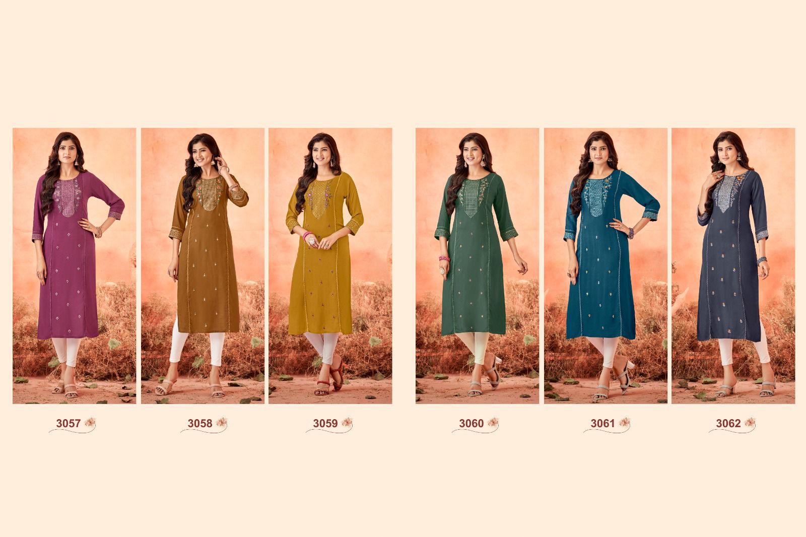 Ladies Flavour Serena Vol 10 14 kg Rayon Dobby Wholesale Fancy Kurti Collection - Image 6